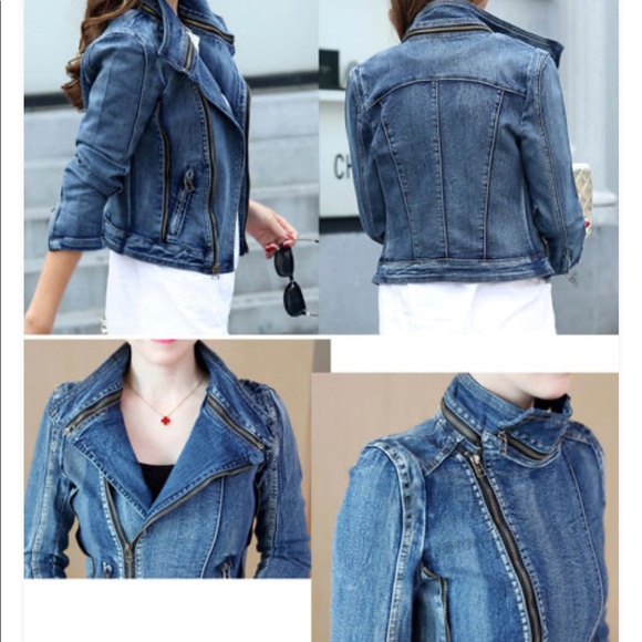 NWOT Small blue jean jacket - Picture 1 of 4